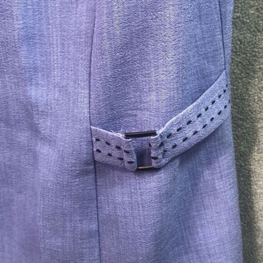 K Studio‎ Collection Lavender Short Sleeve Blazer Jacket Career Professional - Picture 8 of 10